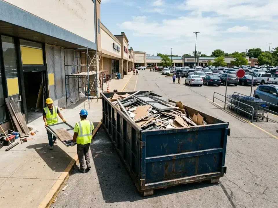 retail-store-renovation-debris-003 — frequently asked questions, Roll-off Dumpster Rentals in Larkspur, CA